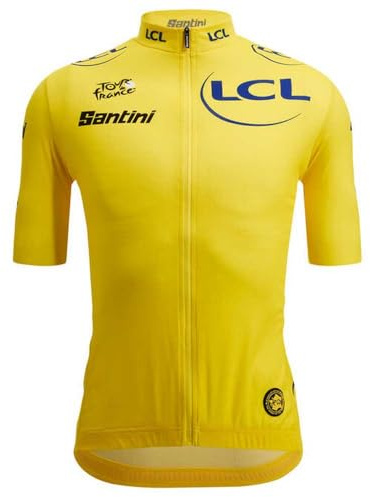 Santini Leader Kurzarm Trikot Replica gelb