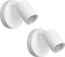 Klighten 2 Piezas Lámpara de Pared Interior, GU10 Focos Orientable, Aplique Interior con Interruptor, Aluminio Focos de Pared para Salón Dormitorio Cocina, Blanco, Bombilla no Incluida