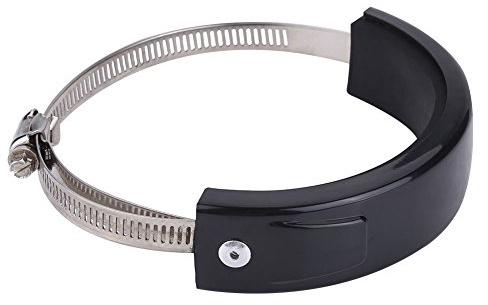Avgasskydd, avgasring, avgasskydd, motorcykelavgasskydd, släplås, 100 mm - 140 mm universell racercykel för motorcykel, runt avgasskyddsskydd