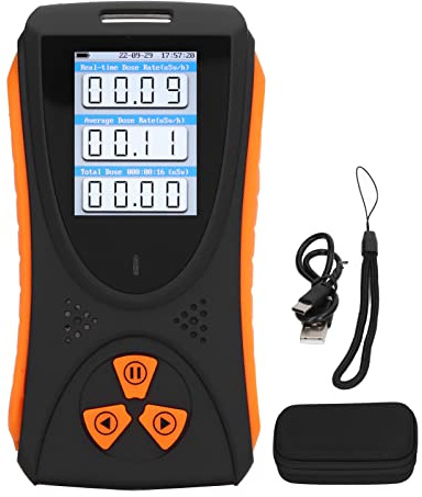 EMF-Messgerät, Multifunktionaler Strahlungsdosiszähler, Zählender Hochempfindlicher Ton-Licht-Alarm, Multifunktionaler Strahlungsdosiszähler, Langlebiger Tragbarer Monitor, Dosimeter mit LCD-Display