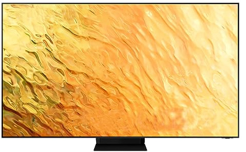 Samsung TV Neo QLED QE75QN800BT, Smart TV 75 Serie QN800B, Neo QLED 8K UHD, Alexa e Google Assistant integrati, Stainless Steel, DVB-T2 (Ricondizionato)