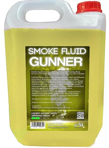 Líquido de humo Limon 5L Densidad Media GunnerSmoke