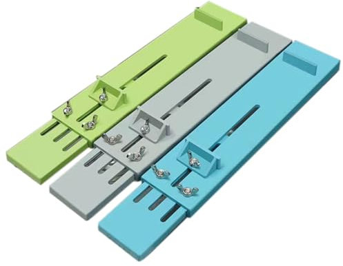 Soeudgh 3 PCS Adjustable over Sink Sharpening Stone Base Holder As Shown Plastic Retractable Non-Slip Whetstone Grinding for Knife Sink Bridge