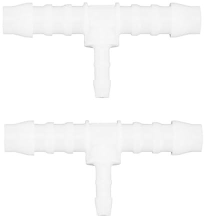 cyclingcolors 2x raccord de durite droit en T diamètre 8-4-8 connecteur tube tuyau carburant essence tracteur tondeuse voiture