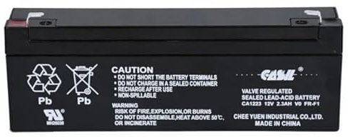 House Alarm Battery Casil UC1221/CA1223 12V 2.3AH Alarm Panel Battery