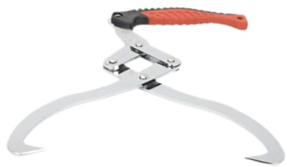 Gralara di Legno di Sollevamento del Log Gancio di carico di Carrello Che trascina Le pinze del legname Vettore di Tronchi per Legno di Legno di Legno