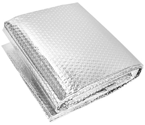 HSIRYAOHD Heizkörperisolierung Folie Reflektor Rolle Winter Rohrisolierung mit Blase, Wintergarten Dachisolierung Selbstklebend Dampfsperre, für Dächer, Böden, Decken, f