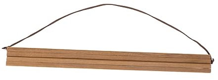 Ciieeo Cornice Appendiposter Magnetica in Legno Teak Diy Per Quadri e Stampe Barra Appendibile Senza Nastro Per Poster e Tela Sottile Ganci Resistenti Per Decorazioni Parete