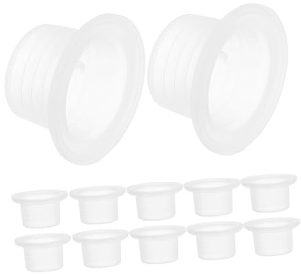 HOUDERCO 50pcs Threaded Gasket Rubber Washers for Hose Plumbing Sealing Rings Water Shut off Tool Silicone Washers Sink Waste Seals