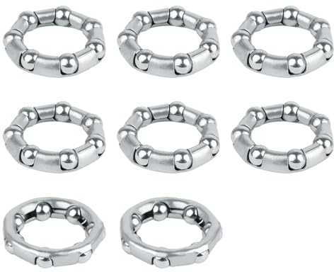 YANBOYI 8Pcs Bicycles Balls Bearing Retainer Mountain Bike Headsets Balls Bearing Bicycles Fork Hubs Bottom Bracket