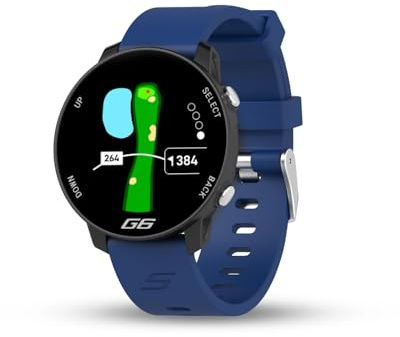 Shot Scope G6 GPS Golf Watch (Navy Blue)