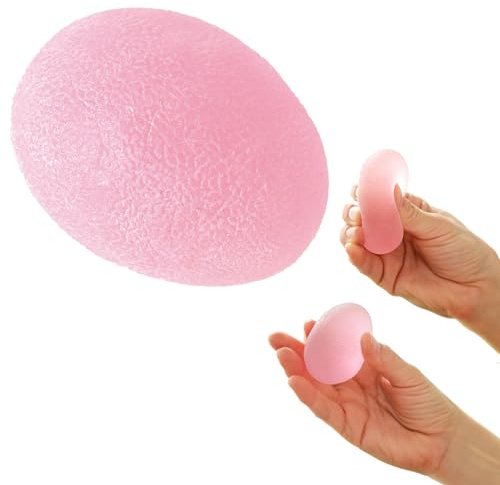 SISSEL® Press Egg | Hand- & Unterarmtrainer | Für Muskelaufbau & Beweglichkeit | Ergonomisches Design | Für Physiotherapie & Rehabilitation | Inkl. Übungsanleitung