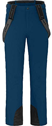 Bergson Flex | Herren Skihose - Normal-/Kurz-/Langgrößen, wasserdicht (20.000 mm) & verschweißte Nähte, Winddicht & atmungsaktiv (20.000 g/m²), warm wattiert (50 g/m²) & elastisch, Oberschenkel-Venti