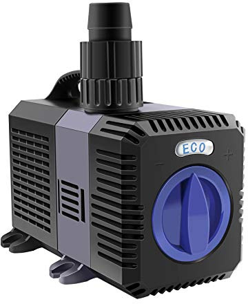everfarel Eco Pompa per Laghetto da Giardino, Filtro Laghetto Esterno con filtro dell'acqua, a risparmio energetico, Pompa Booster Aumento Pressione Acqua 50W 7000 L/H
