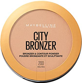Maybelline New York City Bronzer Powder Makeup, Bronzer and Contour Powder, 200, 0.32 oz.