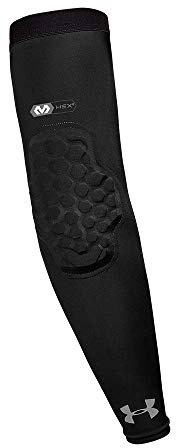 Under Armour unisex vuxen skyddande, skydd, kompression basketboll, ärm, svart, vuxen - medium US