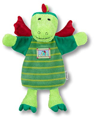 Sterntaler 3622151 Kinder-Handpuppe Drache, Ideal für Puppentheater und Rollenspiele, 24 x 21 x 9 cm, Mehrfarbig, Für Kinder