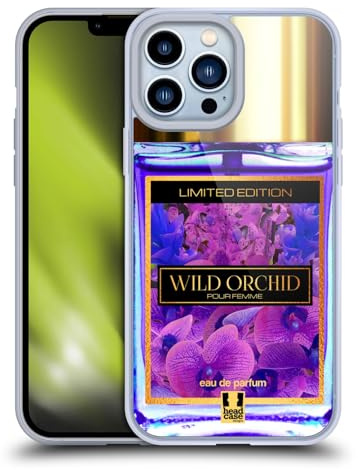 Head Case Designs Orchidea Selvaggia Collezione Profumi Custodia in Gel [Protezione di Grado Militare] Compatibile con Apple iPhone 13 PRO Max E Compatibile con MagSafe