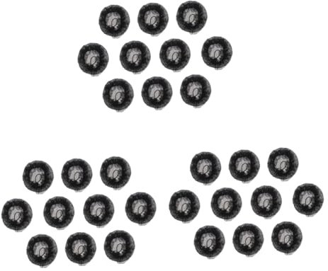 minkissy 30stücke Elastische Haarnetze Für Dutt Unsichtbare Haarnetze Für Tänzerinnen Für Alltag Und Veranstaltungen Atmungsaktiv Und Bequem