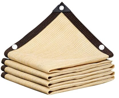 Sonnensegel, atmungsaktiv, 85 % Schatten, Rankgitter, Gartenarbeit, Pflanzen, Gewächshaus, Garten, Schatten, Netz, Sukkulenten, 3 x 3 m