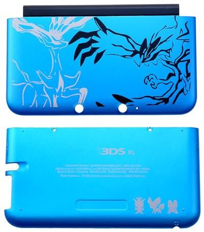 Limited 3DSXL Boîtier supplémentaire pour console de jeu Poket US Monsters Edition A/E Bleu
