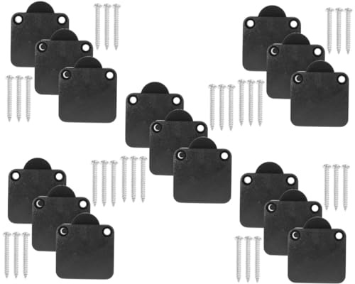 SEWOART 15piezas Interruptor Automático De Luz De Puerta Para Armarios Control De Luz Para Muebles y Armarios Color Negro
