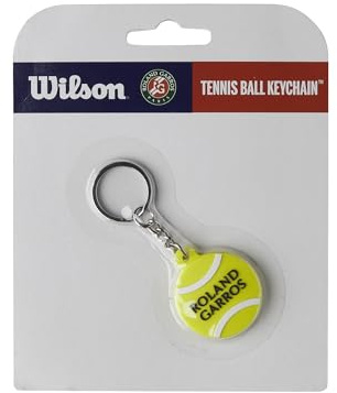 Wilson RG 2025 Keychain Silicone Tennis Ball Ye