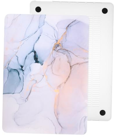 Angoily Laptop Skin Sticker Cover Marble Protective Decal for Easy Apply No Sticky Residue Scratch Resistant