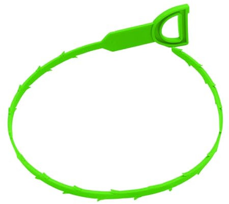 Teksome SCARPARE SERVITORE, STRUMATO SCORREGGI PACCHIO STRUCCO - Auger Drain Snake | Sblocker da 21 pollici di intasamento, apertura fognaria per toilette per vasca da bagno da cucina fognaria