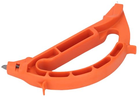 Mumusuki Aiguiseur Tout Usage, Aiguiseur de Couteaux et D'outils Professionnel avec Rainure Unique et Tungstène pré-coudé, pour Ciseaux, Sécateurs, Haches, Lames de Tondeuse à Gazon,