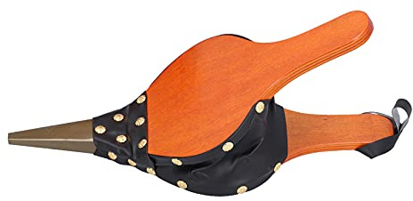 Yinhing AOTU Fuelle de Barbacoa Soplador Manual Calor de Madera de Cuero para Chimenea de Barbacoa y Diseño Portátil