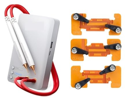 Máquina De Soldadura Por Puntos Portátil Herramienta Reparación Celdas Batería Con Accesorio Soldador La Soldadura Es Resistente(Packing 3)