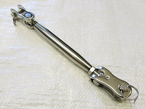 Rigging Screw Turnbuckle Toggle/Toggle 10MM Stainless Steel