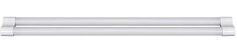 Regleta LED con tubos 2x18w t8 4.000k luz dia 3400 lumens EDM