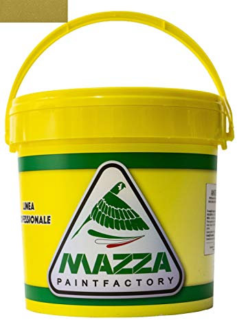MAZZA Pittura Decorativa Per Interni Brillantinata Glitterata Lt 5 Dusk Colorificio Vernice Brillantini Glitter Muro Idropittura Murale Colorata (Verde Malva Medio Dk4091)