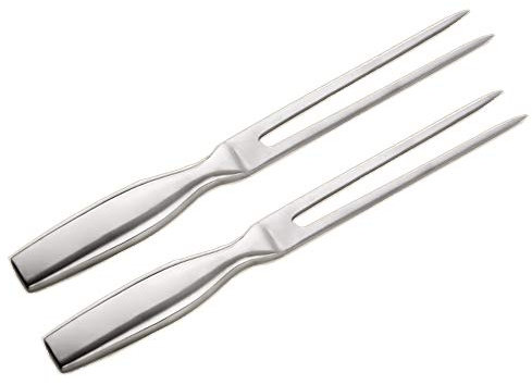 Kilajojo Fleisch- und Tranchiergabel aus Edelstahl, 26,9 cm, 2 Stück je Set