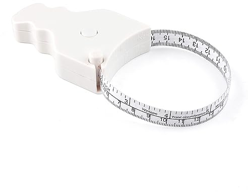 WINTAPE Soft Measuring Tape 60 Inch White, Portable Body Tape Measure for Weight Loss, Sewing and Body Shape Measurements
