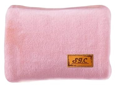 Bouillotte électrique avec doublure en peluche douce ; 500 W ; Chauffe-mains et chauffe-pieds ; idéal pour réduire les douleurs musculaires, dorsales et menstruelles