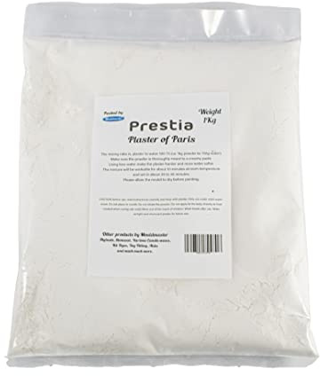 Mouldmaster PMM10 Prestia - Yeso de París (1 kg), color blanco