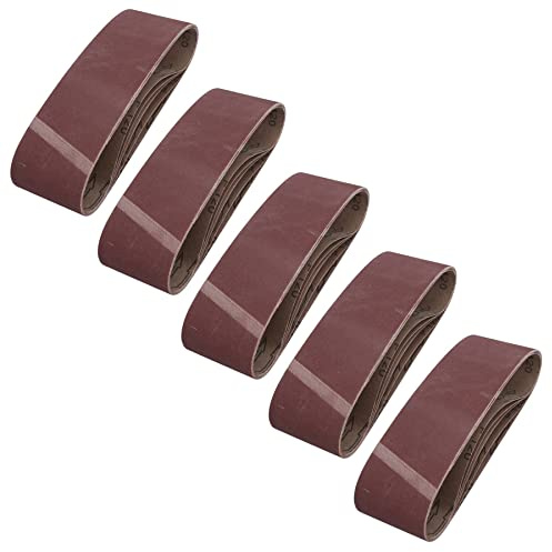 Schleifband, 75 mm x 533 mm, Körnung 120, fein, 25 Stück