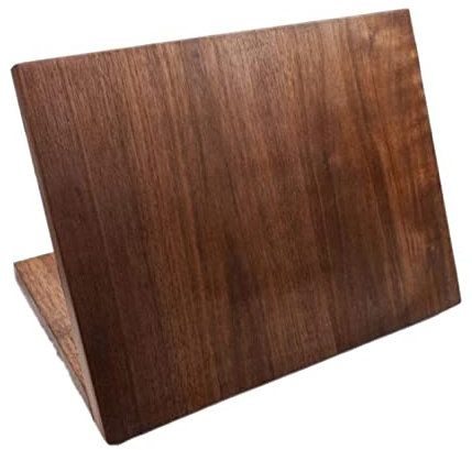 Wnota Porte Couteaux Bloc Couteaux Porte-Couteau Magnétique en Bois Massif Bloc De Rangement De Couteau Support De Couteau Aimant Cuisine Outils De Cuisine Range Couteaux