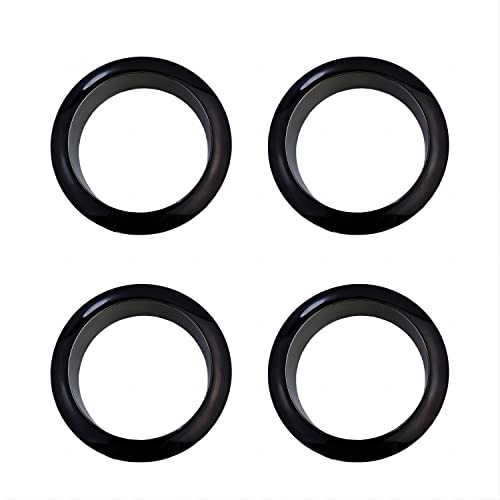 Qrity 4 Stück Kabeldurchführung Schreibtisch Kunststoff Kabeldurchlass Ø 25 mm (1 Zoll) für Wand & Tische