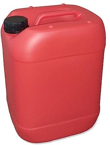 kanister-vertrieb® 20 L Kanister Wasserkanister Kunststoffkanister rot DIN61