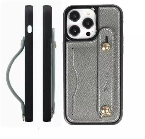 NaiiiL Fashion Phone Case, Anti -Herbst Mit Armbandriemen Für Cover Für Apple Iphone 15 Pro Max (2023) 6,7 Zoll,Blau,iphone 15 plus
