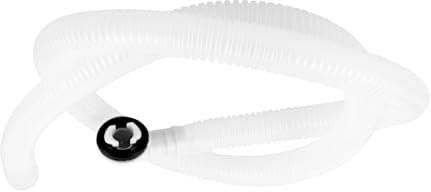 WHAMVOX 2pcs Mini-split Air Conditioner Drain Hose Connector Replacement for Window Units Tubing Leakproof Elbows Feet Long Hose Head for