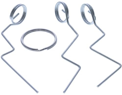 foto-kontor Türfallen Öffnungsnadeln Set 3 Stück 1,6 mm Dietrich Universal Öffnet Fast Jede Tür Profi Schlüsseldienst Türfallendraht Öffnungs Werkzeug Schlossöffner