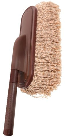 Cabilock Plumero Para Coche Con Mango Extensible Quitapolvo De Cerdas Suaves Para Limpieza De Polvo y Detalles Exteriores De Automóviles