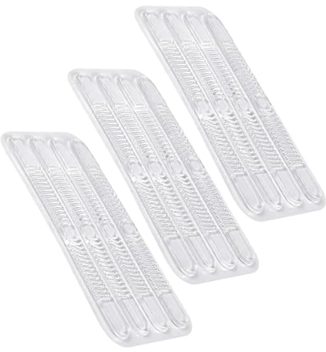 Transparente Gel Fersenpolster Streifen für Sandalen und Flats, 5 Satz