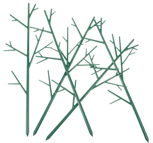 MAGICLULU Support pour Plantes Grimpantes 5 Pièces Treillis Polyvalent en Métal, Tuteur pour Jardin Potager et Balcon, Support pour Fleurs Grimpantes et Plantes en Pot