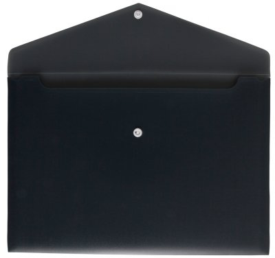 10 farbige Briefumschläge/Versandtaschen DIN C4 / Farbe: transluzent schwarz